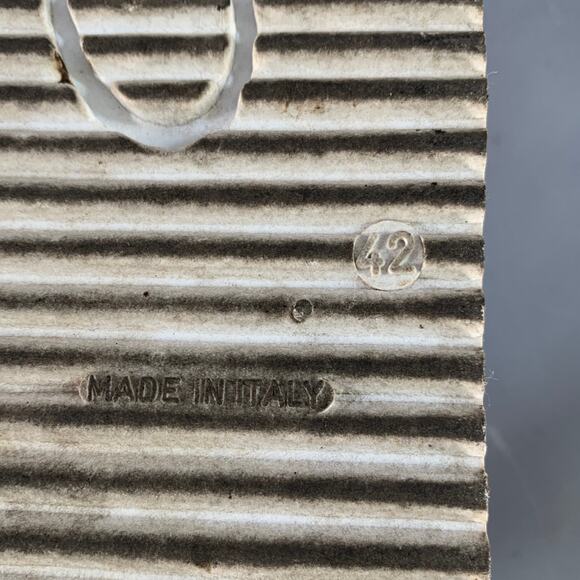 GCDS Size 9 White Red Black Leather Logo Low Top Platform Sneakers - Picture 8 of 14